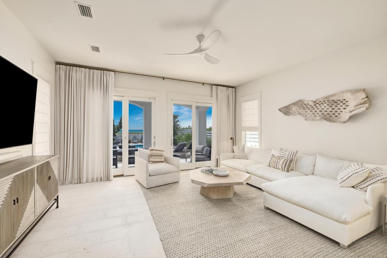 Shellstone Cottage - Beach Front Seacrest Home With Private Pool And 5 Bedrooms Home Inlet Beach Bagian luar foto