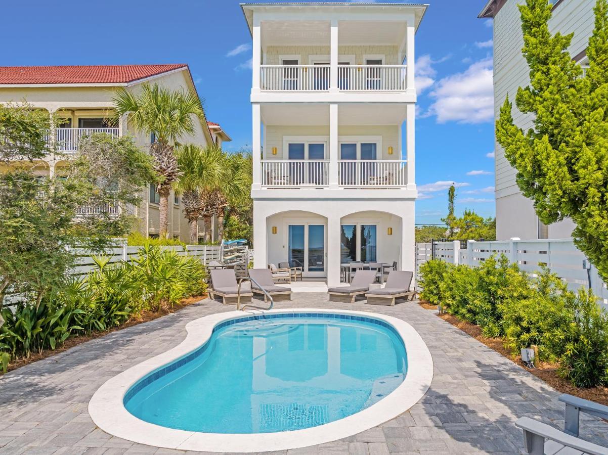 Shellstone Cottage - Beach Front Seacrest Home With Private Pool And 5 Bedrooms Home Inlet Beach Bagian luar foto