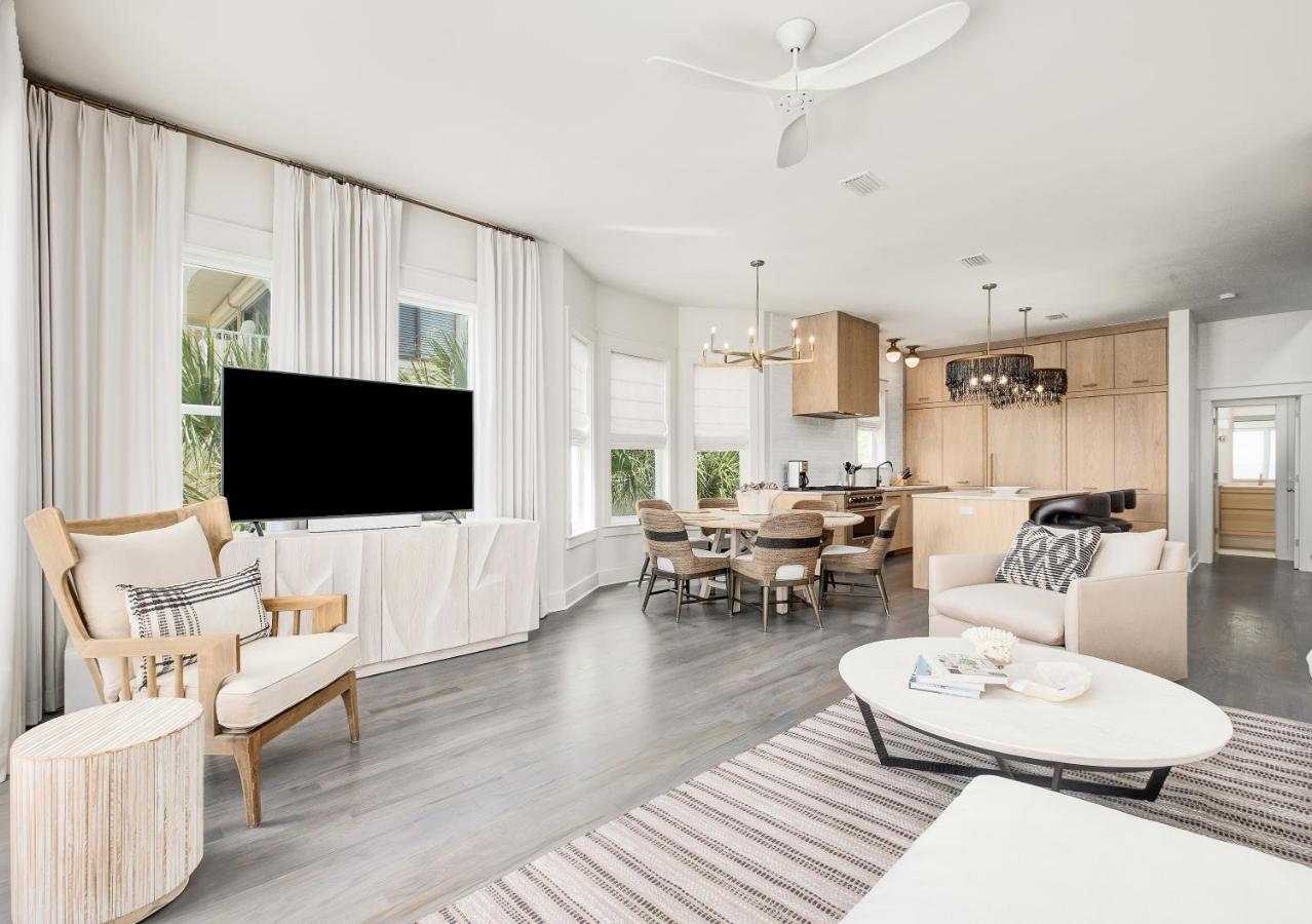 Shellstone Cottage - Beach Front Seacrest Home With Private Pool And 5 Bedrooms Home Inlet Beach Bagian luar foto