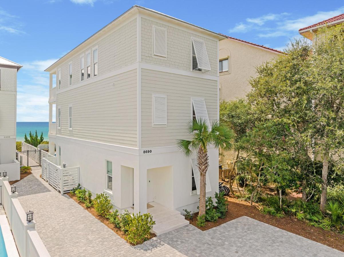 Shellstone Cottage - Beach Front Seacrest Home With Private Pool And 5 Bedrooms Home Inlet Beach Bagian luar foto